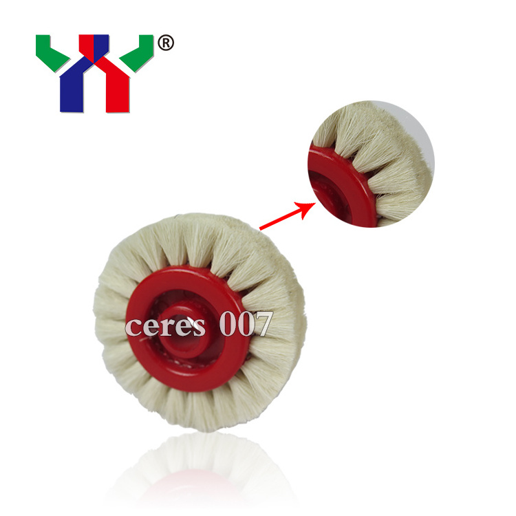 Ceres 007 High Quality Printing Machine Spare Parts Feeder Brush Wheel,52*11*8mm China Supplier