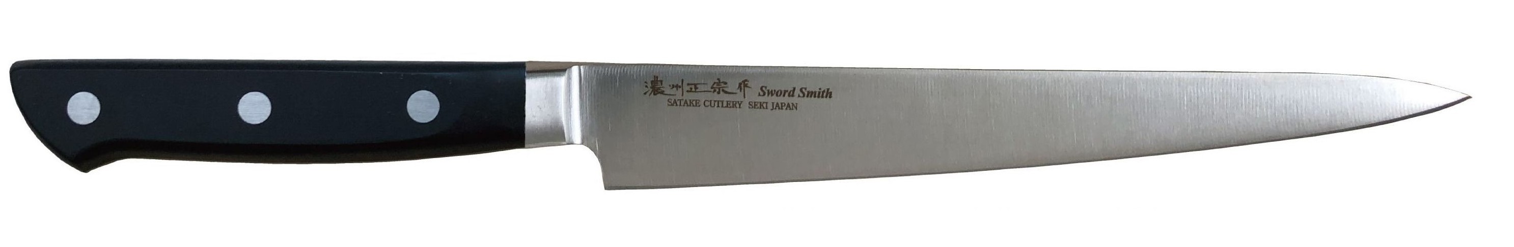 Molybdenum stainless steel full tang cooking knives with bolster made in Seki Japan Logo customization acceptable