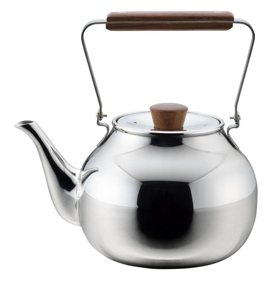 Custom Bulk Ceramic Kettle Chaki Stainless Steel Japanese Teapot