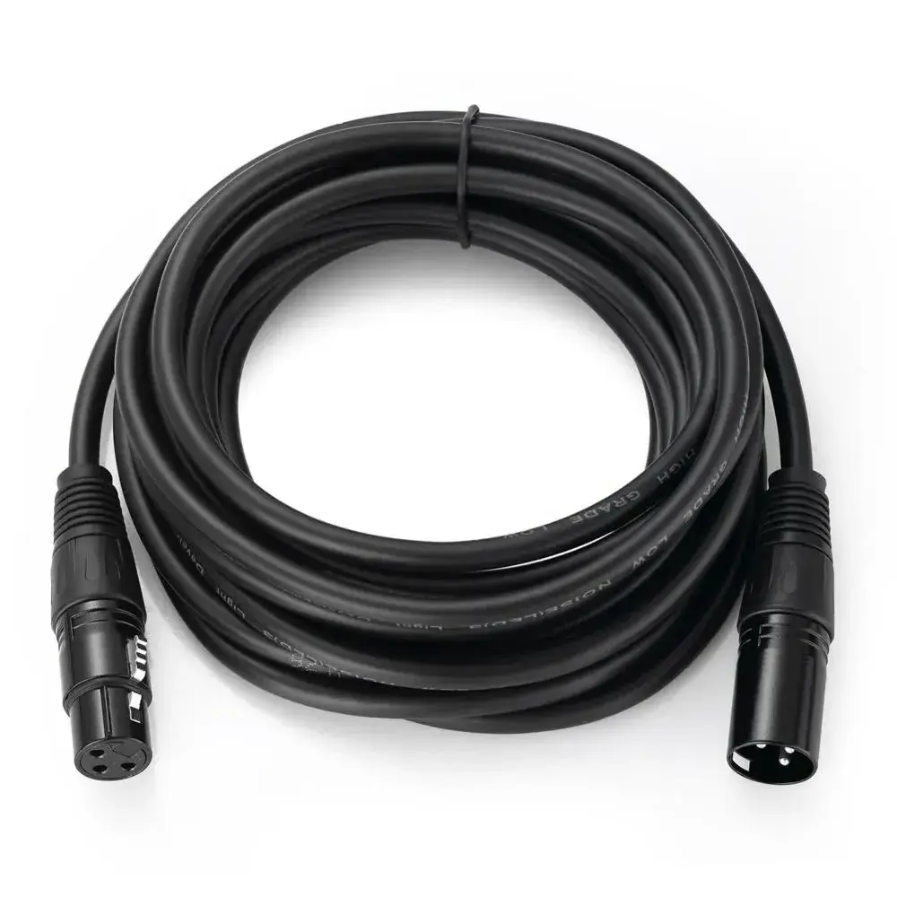 Professional OEM 3 PIN Connector XLR Cable Male to Female M/F OFC Audio Cable Shielded For Microphone Mixer DMX Cable