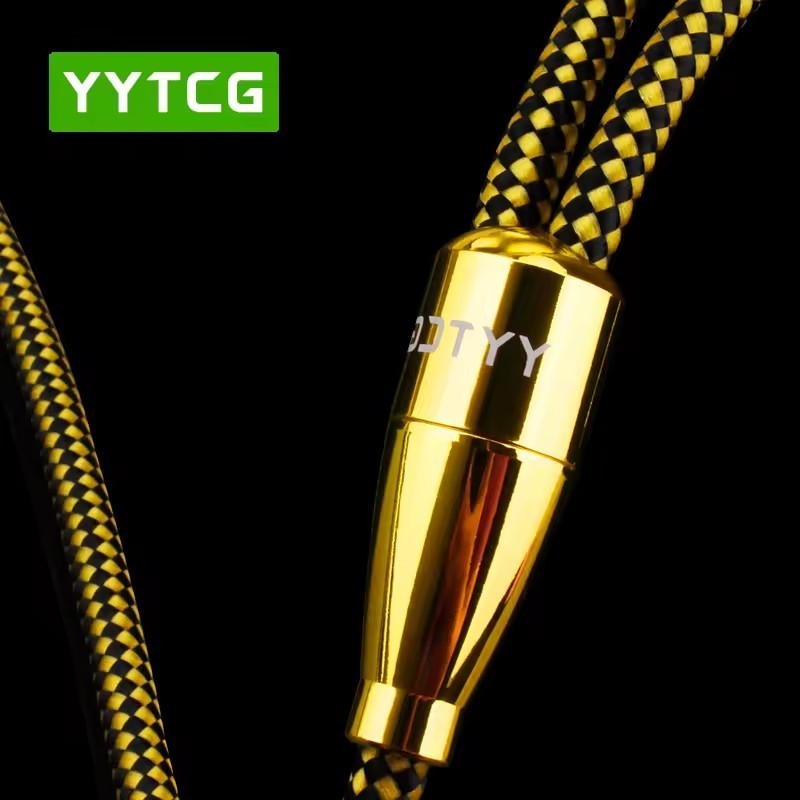 T3 YYTCG hifi 3.5mm to 2rca cable high end silver-plated PC Mobilephone Amplifier Interconnect 3.5 Jack to RCA Cable