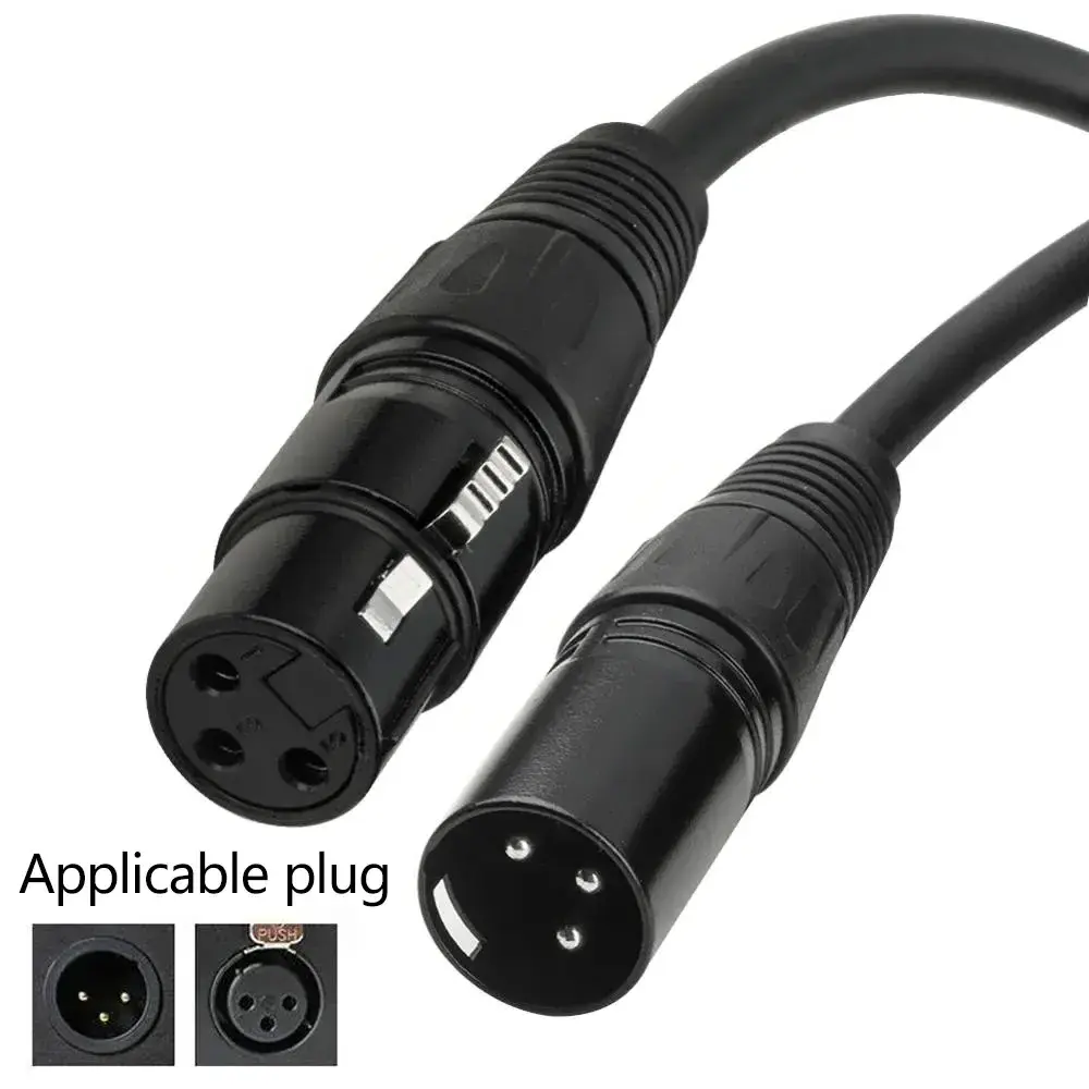 Professional OEM 3 PIN Connector XLR Cable Male to Female M/F OFC Audio Cable Shielded For Microphone Mixer DMX Cable