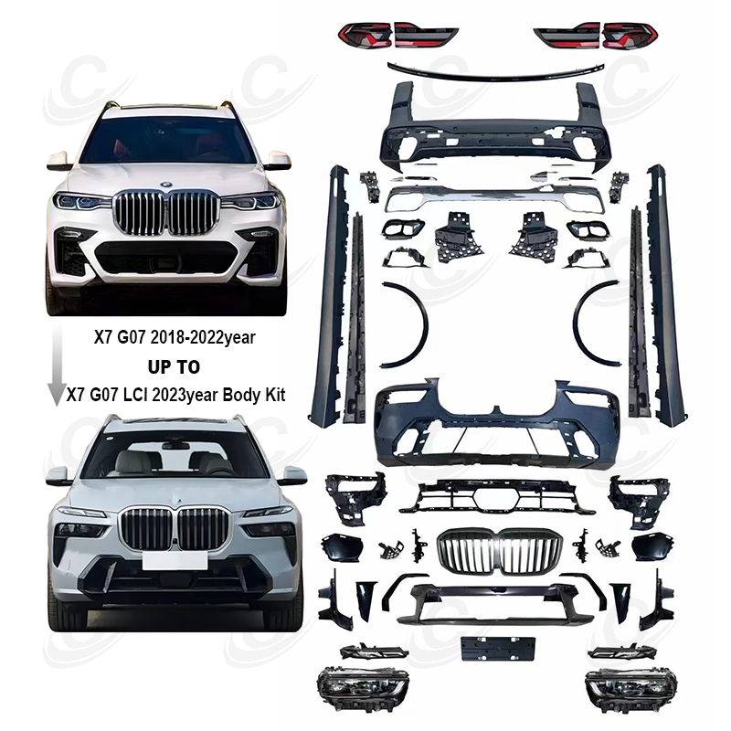 Factory Price X7 G07 Facelift Upgrade Bodykit For Bmw X7 G07 2018-2022year Old to New 2023year X7 G07 Lci