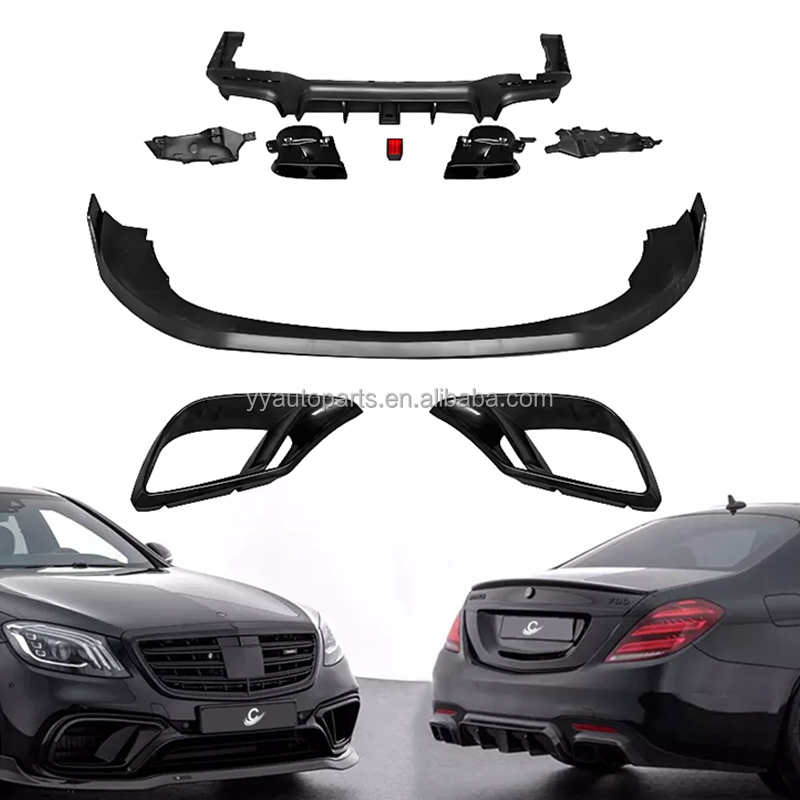 Factory Price Car Bodykit For Mercedes S-Class W222 S320 S350 S400 S420 S450 S63 S65 Upgrade to Brabu B700 Style Body Kits