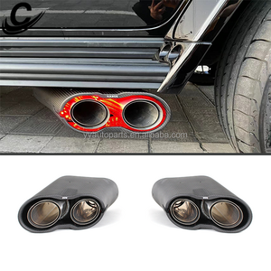 Universal W464 W463a Car Rear Exhaust Tips For G700 G800 to G900 Rocket Style Muffler Tip