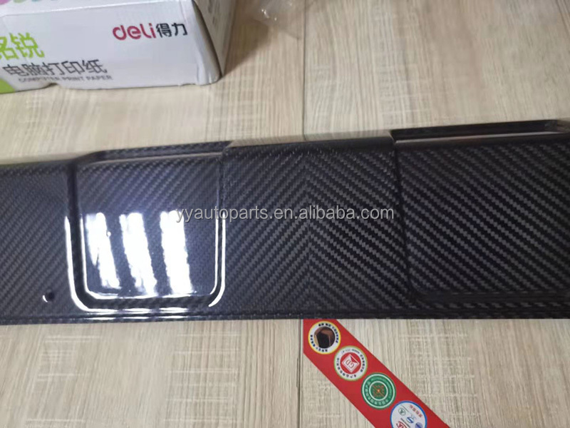 Glossy Dry Carbon Fiber Rear Bumper Lip Cover for New G Class W463a W464 G63 B700 Car Tuning Parts Exterior