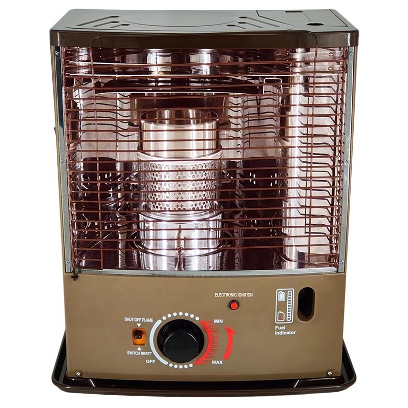 Kerosene heater with removable tank for indoor