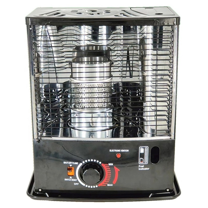 Kerosene heater with removable tank for indoor