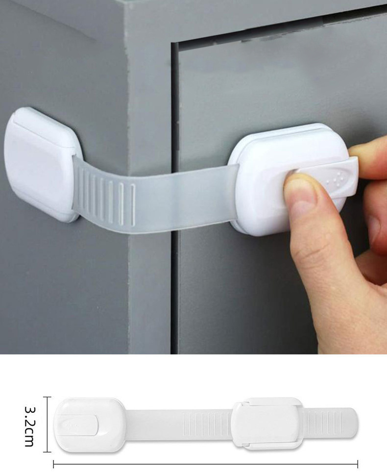 2023 8 Packs proofing baby locks magnetic kitchen drawer door baby safety cabinet locks