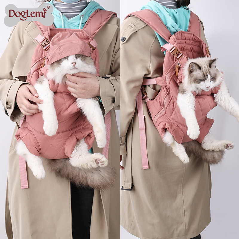 Chinese special manufacturer multifunctional backpack pet carrier for small dogs cats