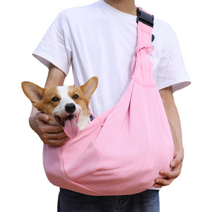 INS Hot selling portable breathable adjustable travel carrying tote sling pet carrier bags for cat dog