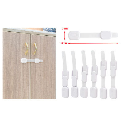 child safety care plastic strap locks (10 pack) magnet cabinet baby safety lock for babies