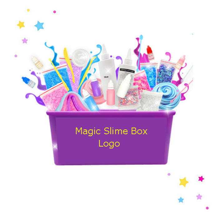 Giant Box of Unicorn Slime Kit Stuff Supplies for Girls Making Slime