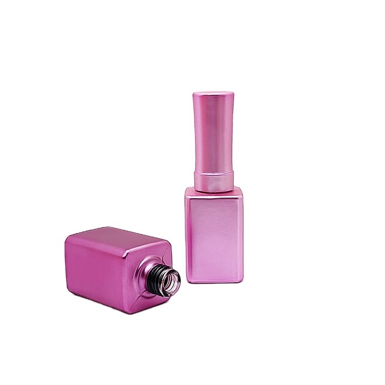 Rectangle  Bottle dropper nail polish bottle with two bottles safe non-toxic gel custom nail polish