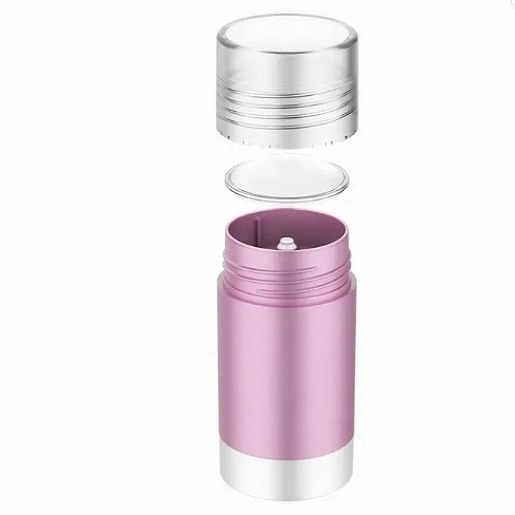 Deodorant Tube Stick Containers Round Shape Lip Balm Tube 30ml as Clear Plastic Cream Daily Female Body Perfume Bottle 50pcs