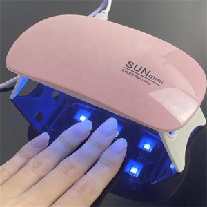 SUN Mini USB Phototherapy 6W Manicure Machine Nail Polish Dryer LED Portable Curing Nail Polish Light UV LED Nail Lamp