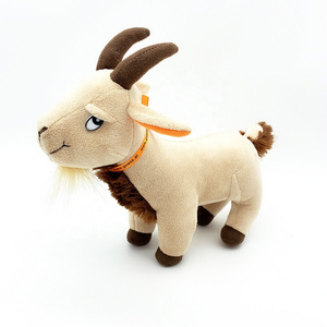 Customized plush goat toy soft plush singing goat toy cute stuffed goat animal toy with music box