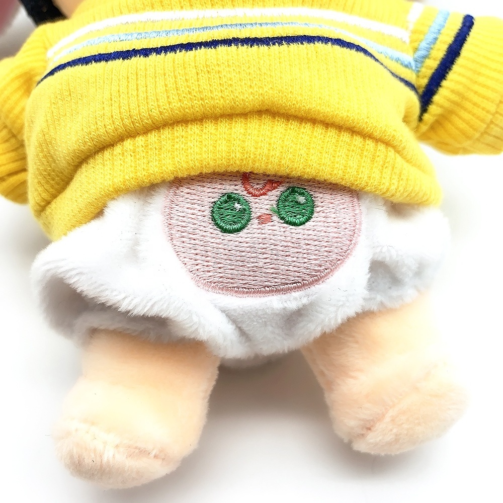 Manufacturer OEM ODM high quality Custom soft Kpop idol doll toy plush doll With cute sweater and Low MOQ stuffed toy