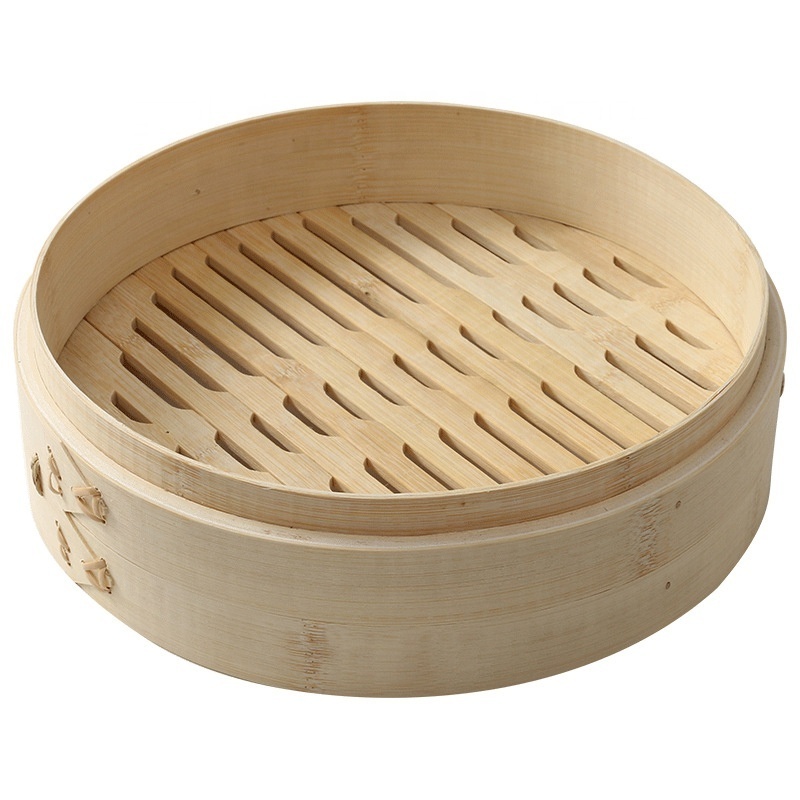 Baoxin China Steamer for Cooking Dumpling Cooking Rice & Vegetable Steamer Pot Bamboo Steamer Basket