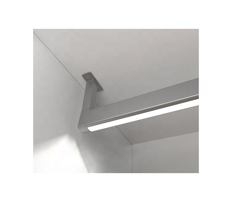 Led low profile strip lights and recessed disc aluminum profiles gypsum ceiling cove for kitchen under cabinet light