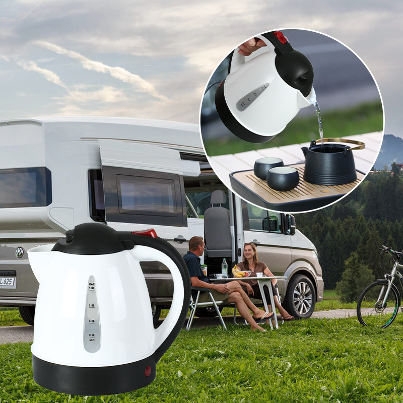 DC12V/24V Road Trip Travel Cigarette Lighter Heated 1000ml Portable Car Electric Kettle Water Tea Coffee Kettle