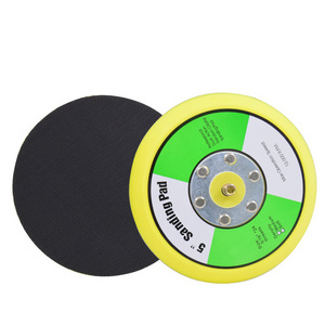 5" Car Polishing Backup DA Pad for Car Body Beauty Hook and Loop Adhesive Sanding Disc