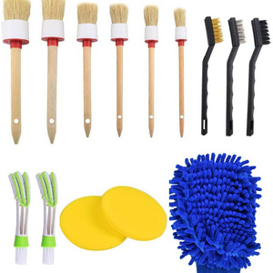 13 Pcs Car Detailing Cleaning Brush for Auto Interior Washing Kit