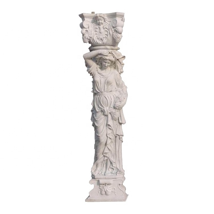 Baoding pedestal, marble pedestal sculpture, marble pedestal base custom granite stone gate pillar design