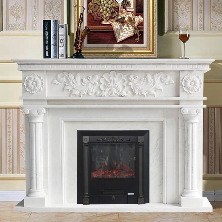 Indoor foshan tv stand fireplace free standing electric fireplace cast iron wood burning fireplace