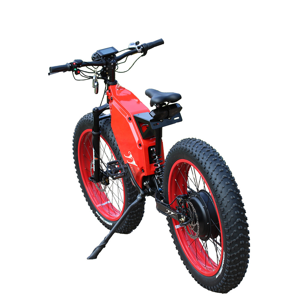 26 Inch electric Chopper Bike 5000W Electric Fat Bike Beach Cruiser Electric Bicycle Retro Bike