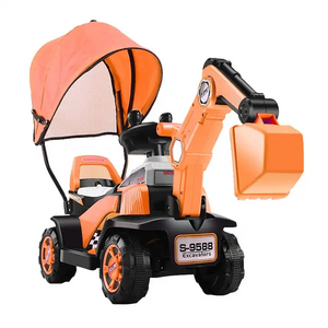 kids ride on tractor CE electric 12V/24V ride-on cars big excavator car battery powerful excavator car for big kids