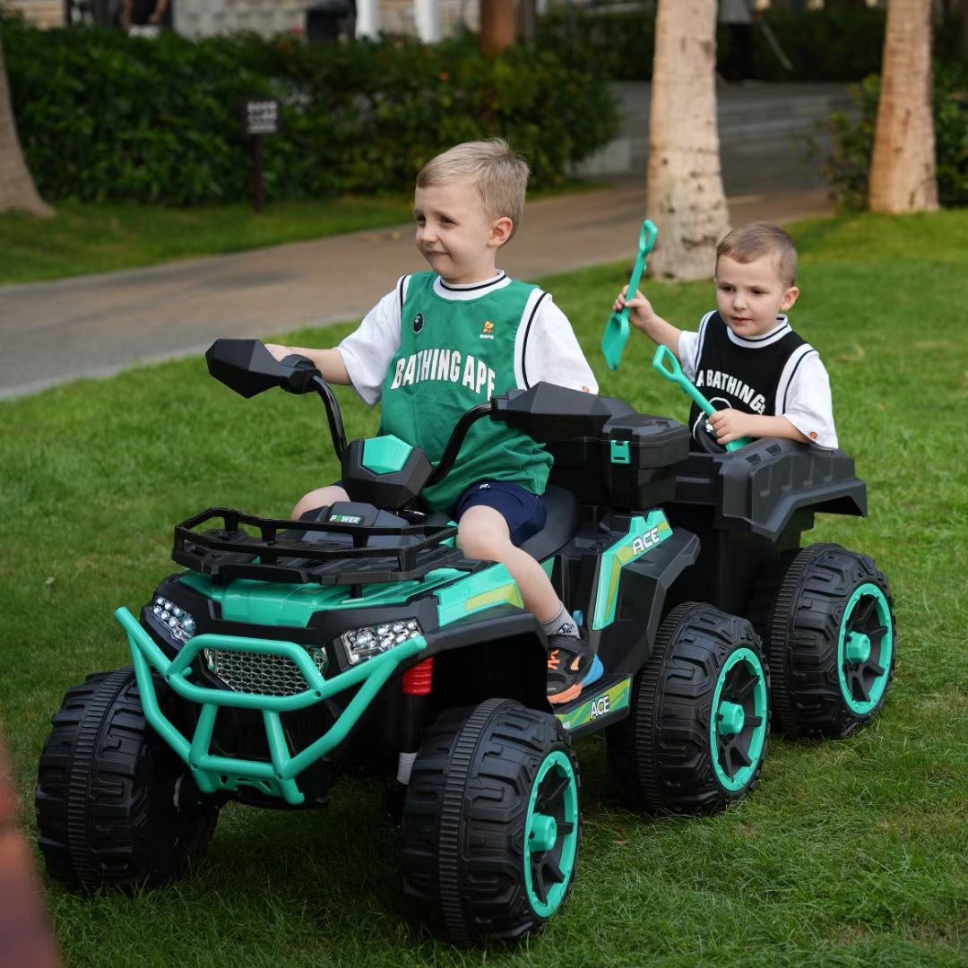 New Big Size Kids Racing Quad ATV Electric Dirt Bikes Baby Toys Electric Ride on Car