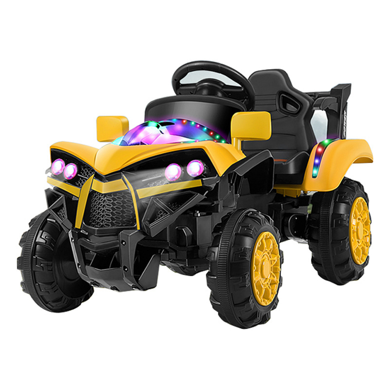 Spy Racing CE  Kids Electric ATV Mini Quad Bike 12V Battery  Four Wheeler With LED light  Music Leather Seat Best Gift For Sale