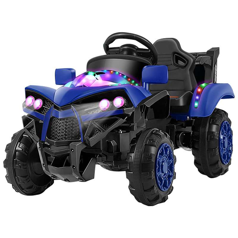 Spy Racing CE  Kids Electric ATV Mini Quad Bike 12V Battery  Four Wheeler With LED light  Music Leather Seat Best Gift For Sale