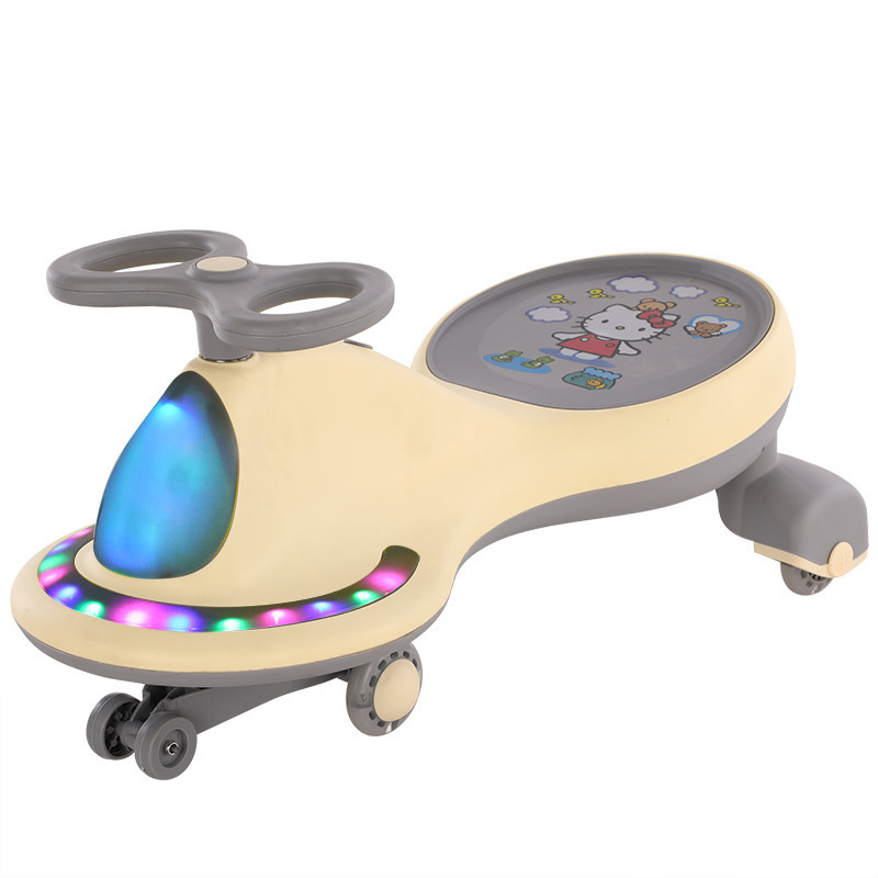 Children's Niuniu Universal Wheel Children's Twist Car/Swing Scooter Anti-Rollover Slip Toy Car Rocking Car 1-8 Year Old Kids