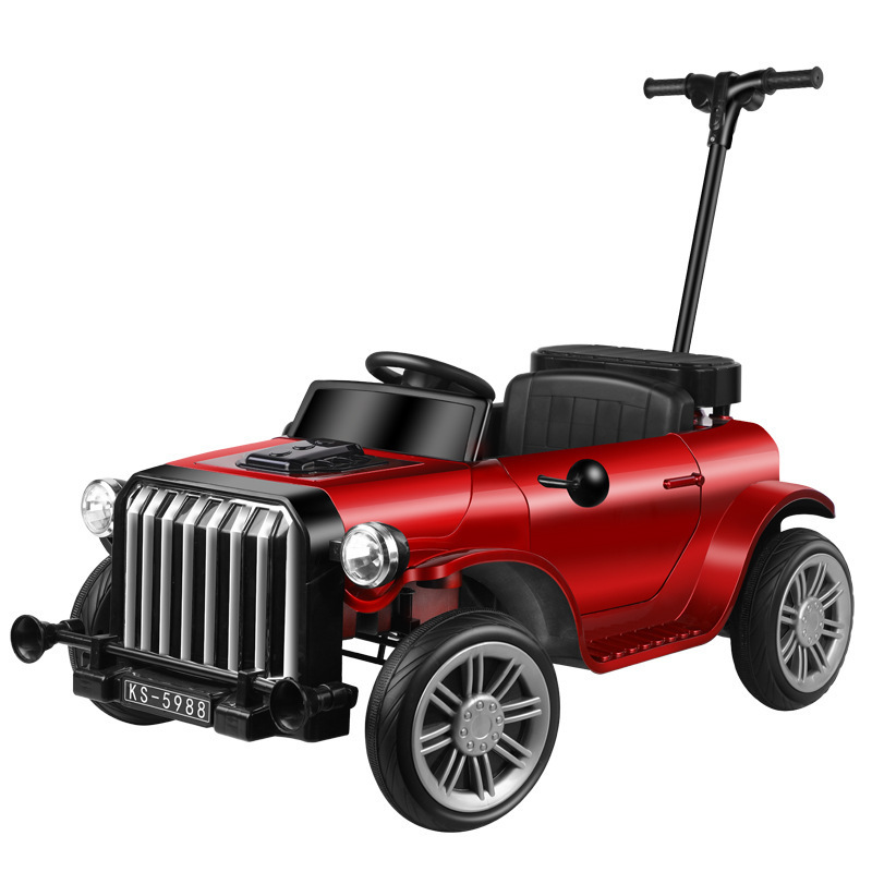 New Model high quality Parent-child electric toys ride on car power 4 wheel 12V remote control car kids electric children's car