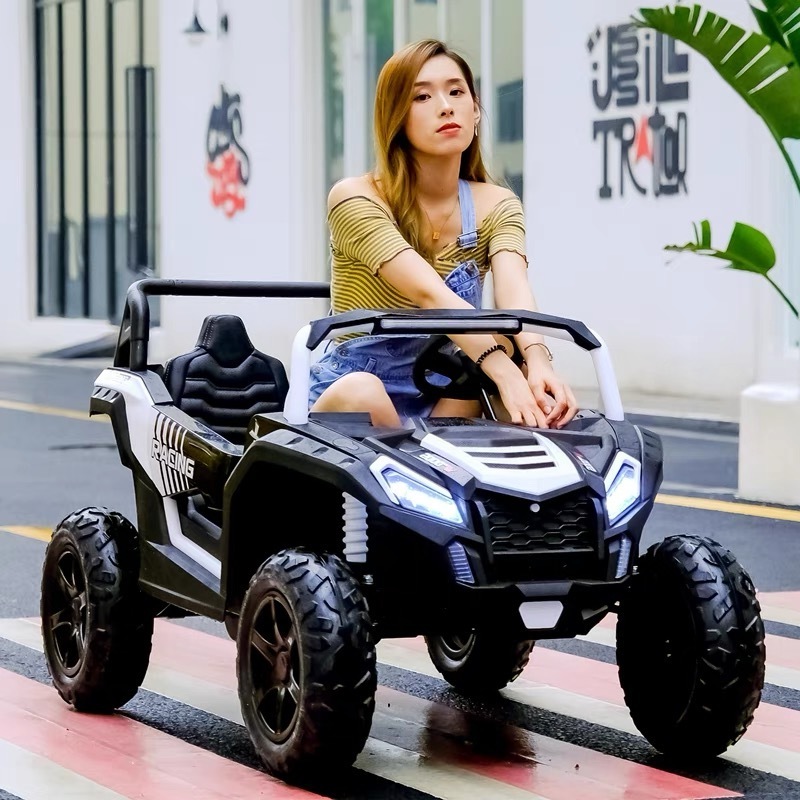 Big Battery Rechargeable Power Four Wheels Beach Off-Road Kids Toy Car Children Electric Ride On Car