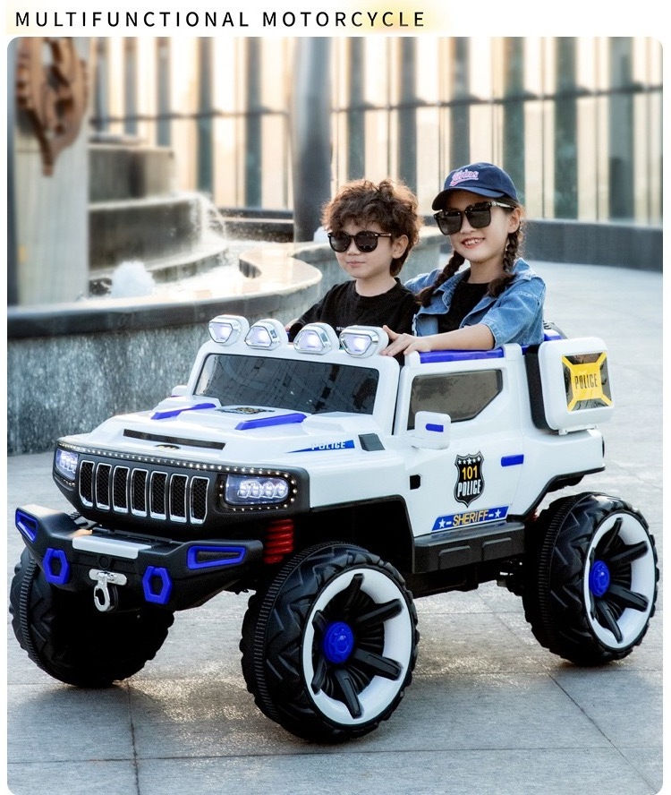 Factory direct selling 2 seat off road remote control power wheel 12V Kids Toy Vehicle Battery ride on car electric for baby