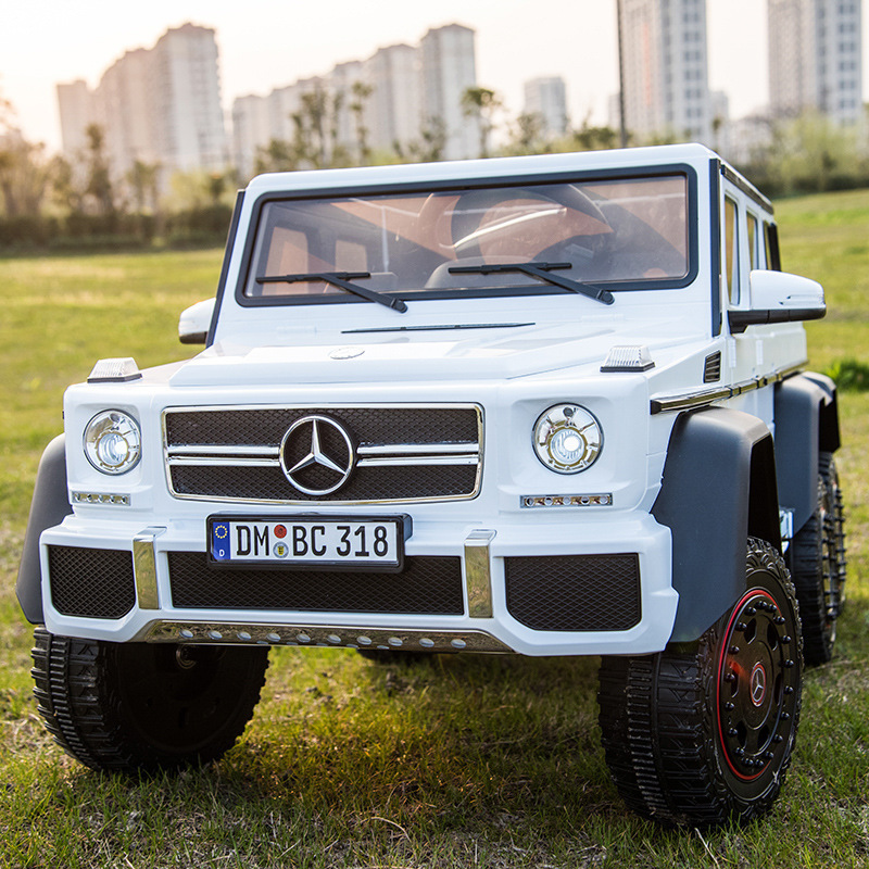 Licensed Mercedes-benz G63 Kids Electric Car Baby Ride On Toys Children Electric Car 24V Big Size Battery Car Four Wheel Drive