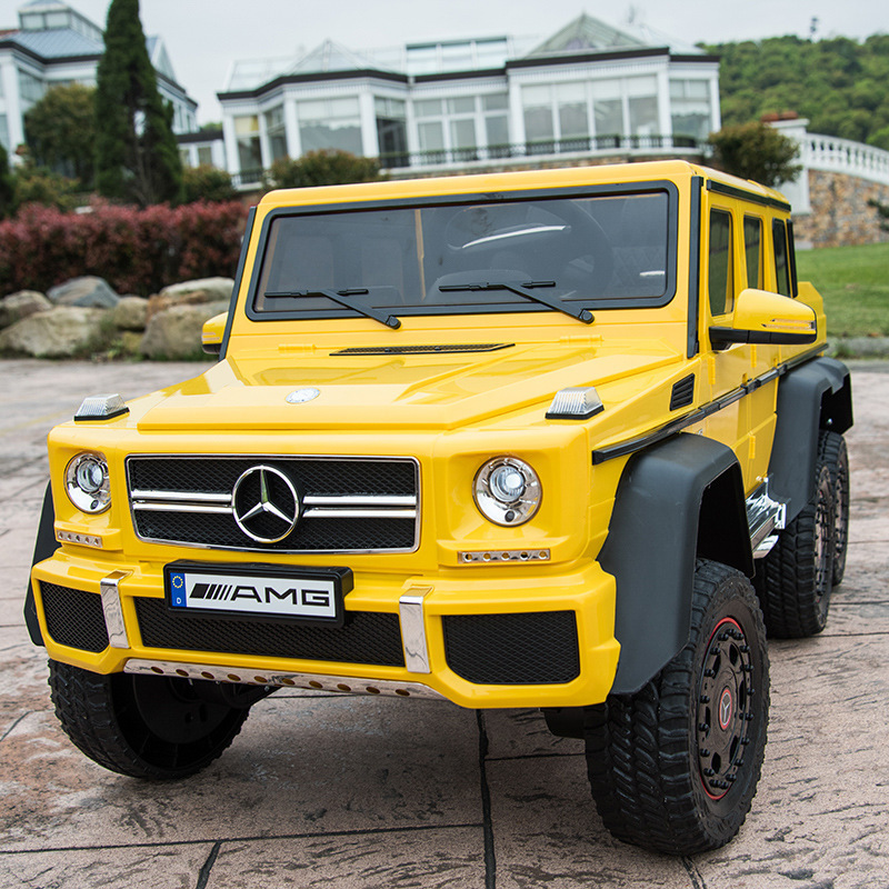 Licensed Mercedes-benz G63 Kids Electric Car Baby Ride On Toys Children Electric Car 24V Big Size Battery Car Four Wheel Drive