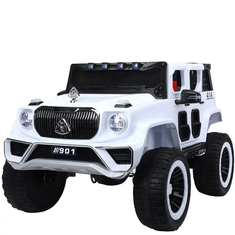 Electric kids ride on car 4 wheels drive 12V large battery big size electric children toy car