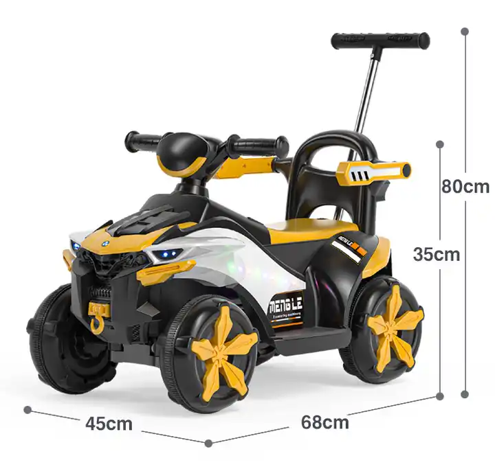 Kids electric toy car ATV four wheel plastic battery power 12V high quality kids ride on car