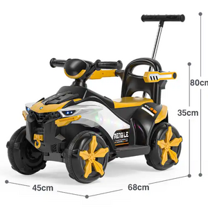 Kids electric toy car ATV four wheel plastic battery power 12V high quality kids ride on car