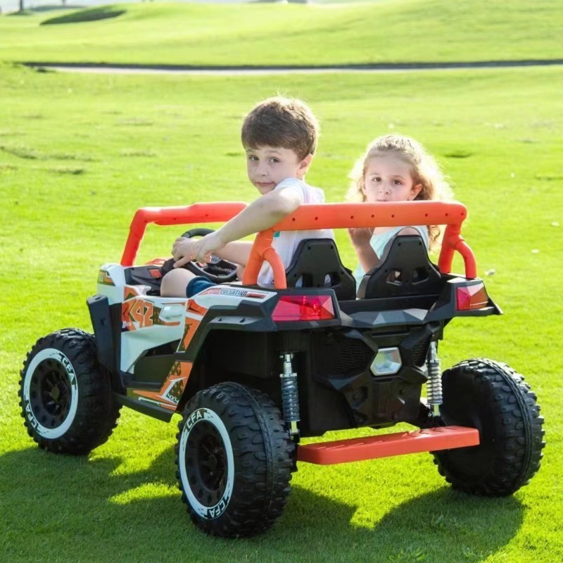 2023 New Ride On Car 24V Battery Powered Two Seats Big Size Kids Electric Off Road Car 4Matic UTV Car For Kids