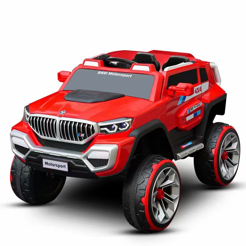 China Manufacturer kids electric toy car plastic 12V battery power four wheel drive ride on car off road vehicle for kids