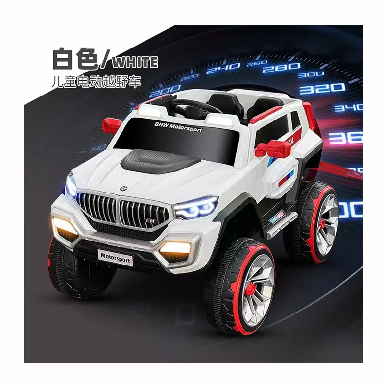 China Manufacturer kids electric toy car plastic 12V battery power four wheel drive ride on car off road vehicle for kids