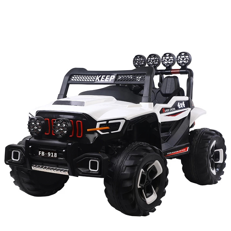 Two Seat Children's Electric Car Power 24V Four-wheel Ride on Off-road Vehicles Large Outdoor Toys Remote Control Kids Toy Car