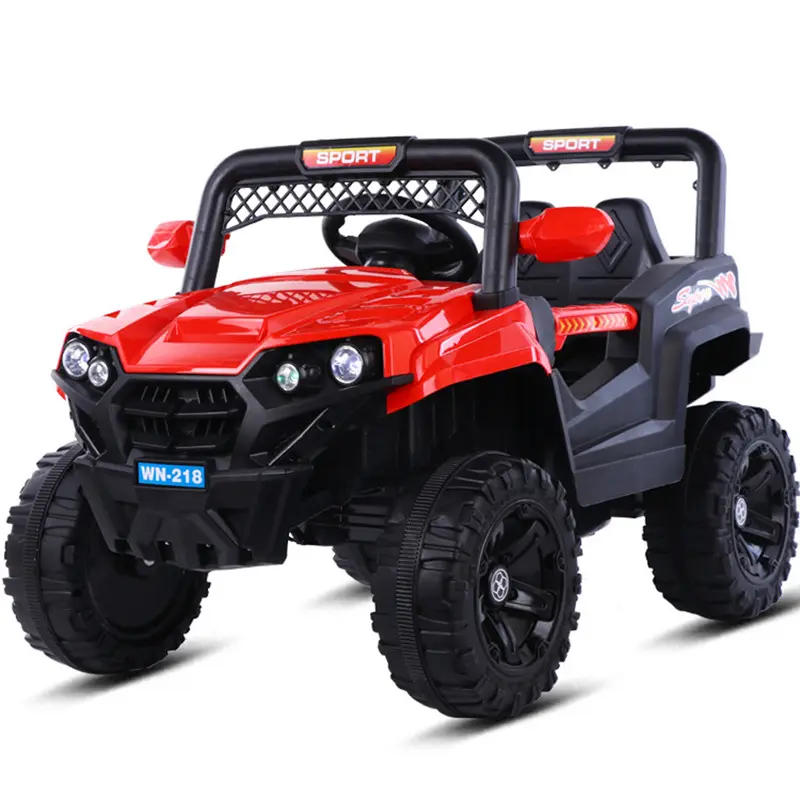 2023 new model kid car electric power four wheel double door with music light ande remote control kids car