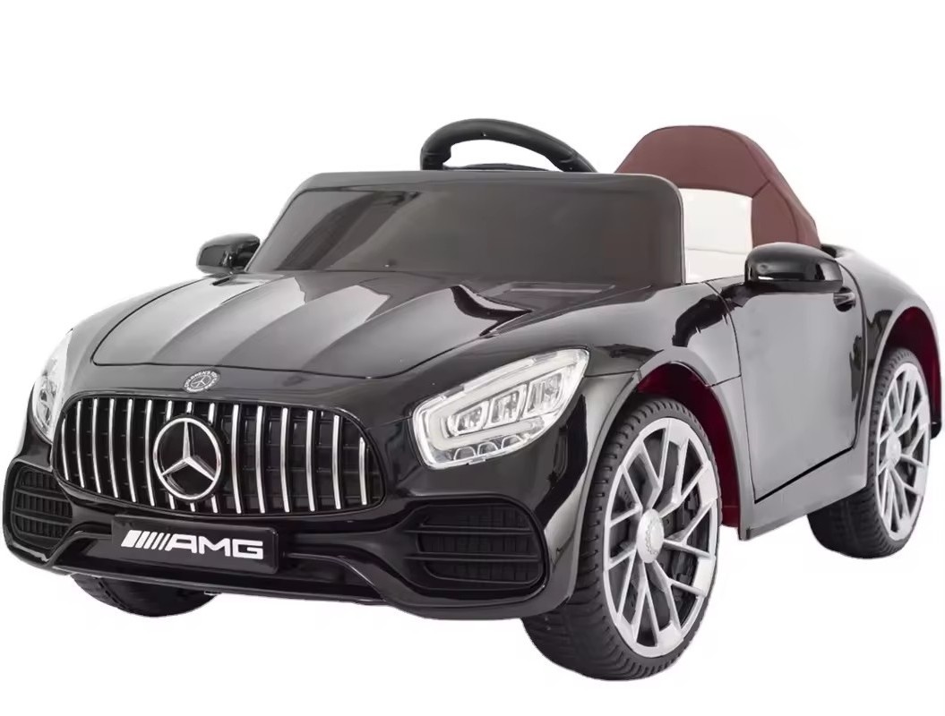 Authorized Mercedes Benz 12V Kids Plastic Battery Kids Riding Electric Car Toy Four Wheel Drive Children Ride On Car