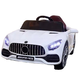 Authorized Mercedes Benz 12V Kids Plastic Battery Kids Riding Electric Car Toy Four Wheel Drive Children Ride On Car